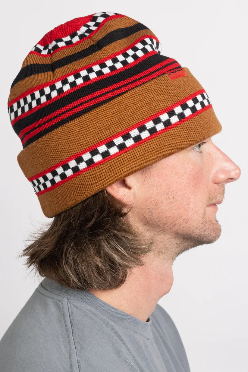 Corduroy CHECKSTRIPE BEANIE 2025 - Image 3