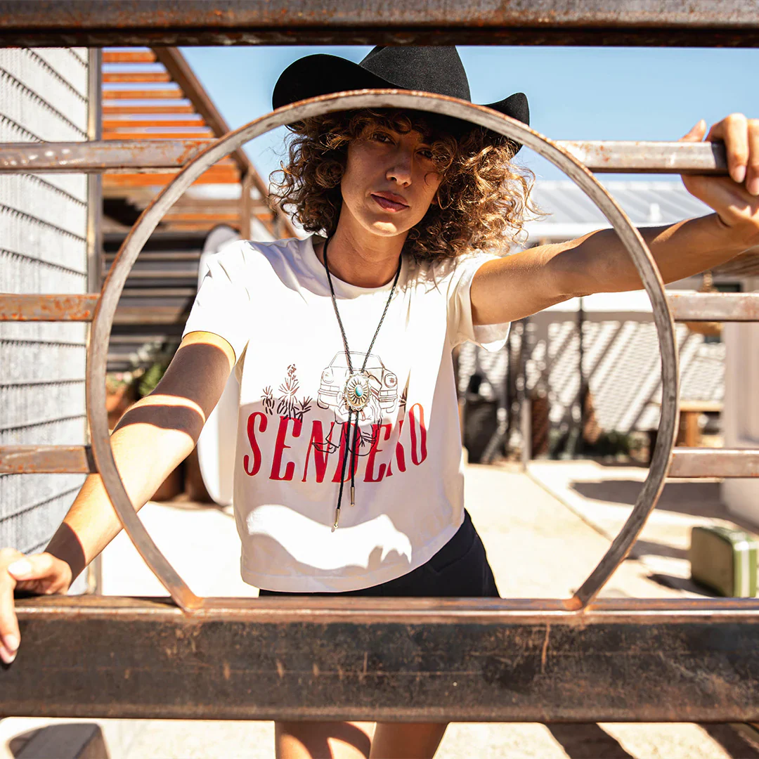 Sendero DESERT DRIFTER CROP TEE - Image 2