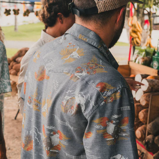 HOWLER BROTHERS H BAR B SNAPSHIRT - Image 3