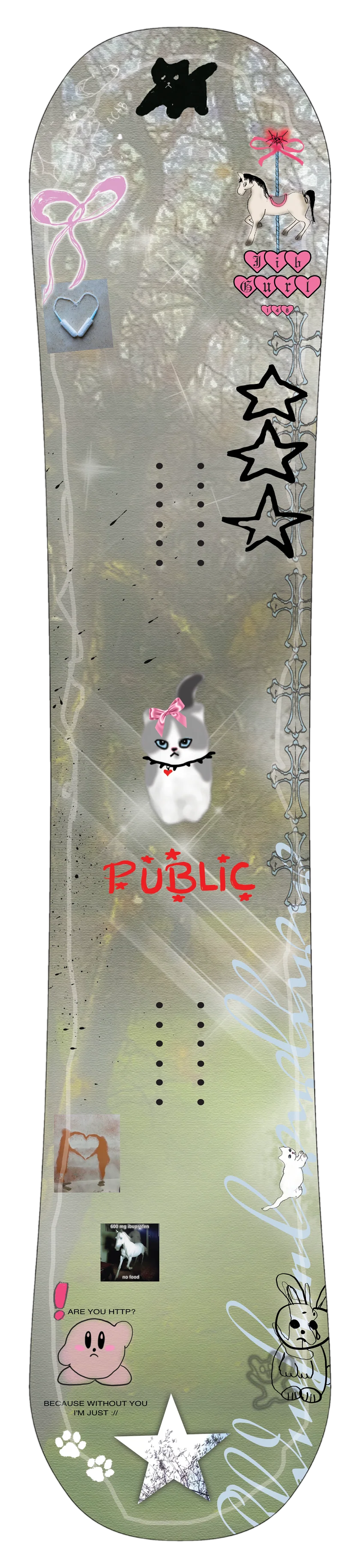 Public Jibgurl Snowboard 2026 - Image 3