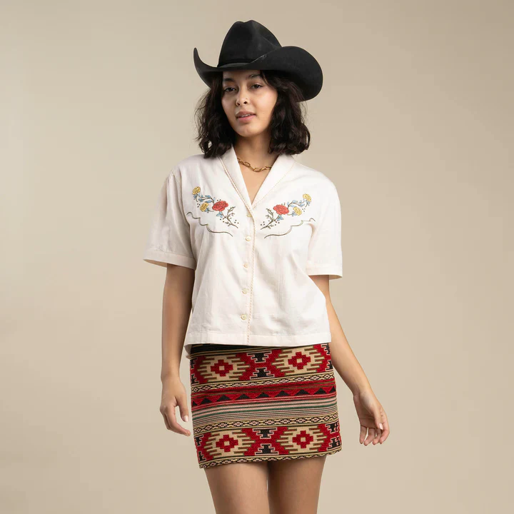 Sendero PRAIRIE ROSE LACE BLOUSE