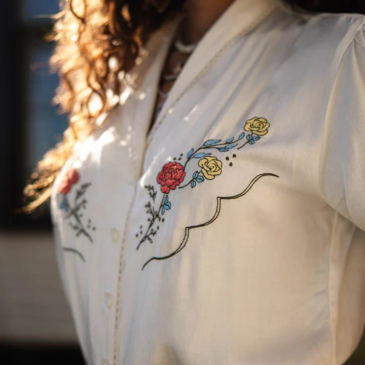 Sendero PRAIRIE ROSE LACE BLOUSE - Image 2