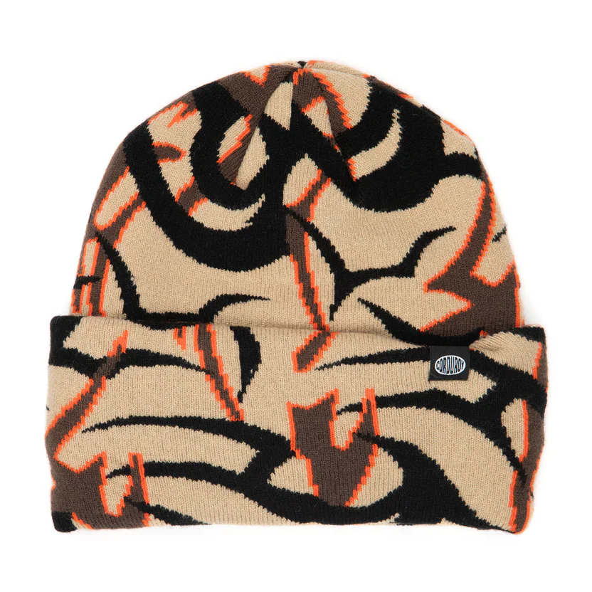 Corduroy Tribal Camo Beanie 2026 - Image 2