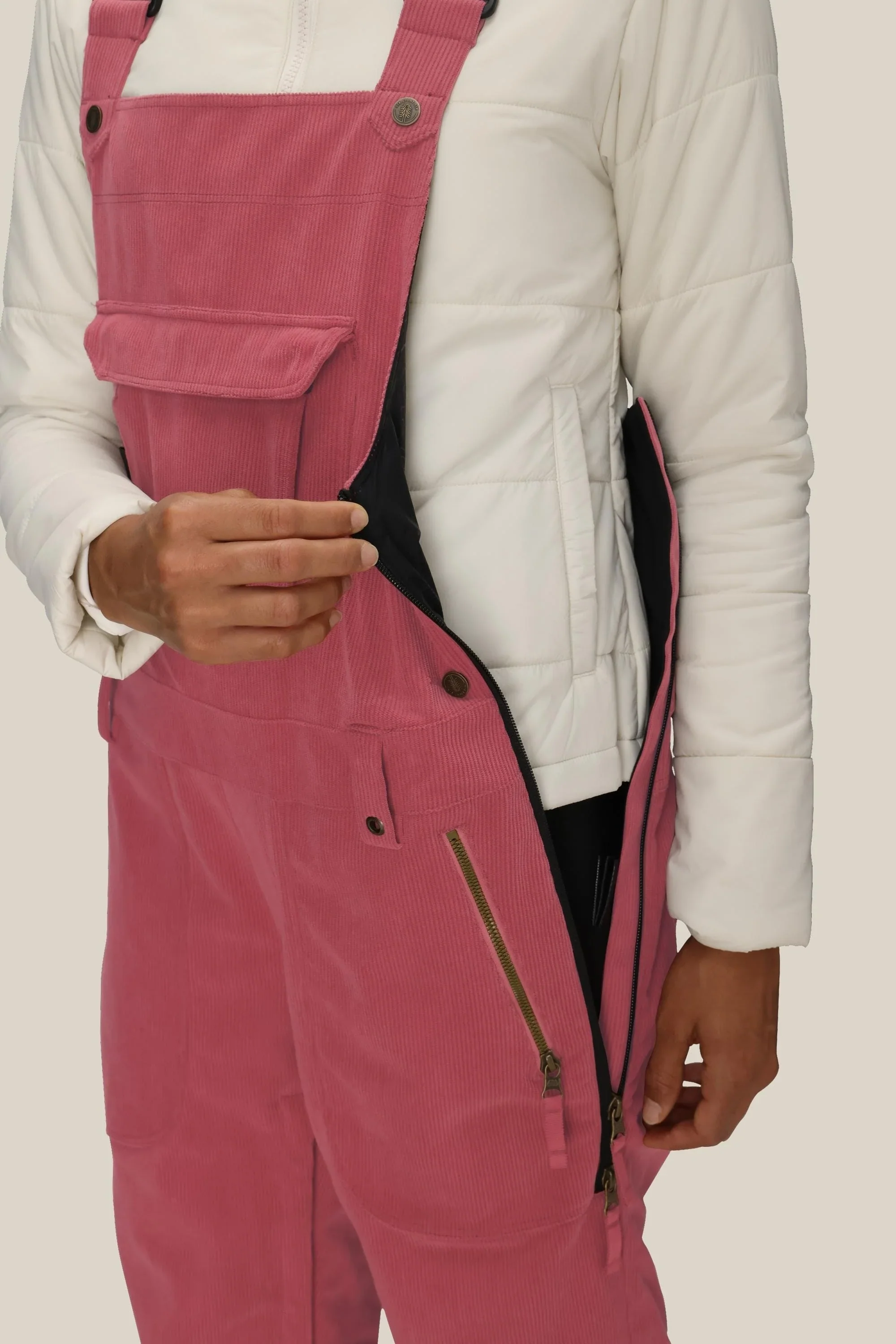 686 Womens BLack Magic Insulated Bib 2026 - Image 3