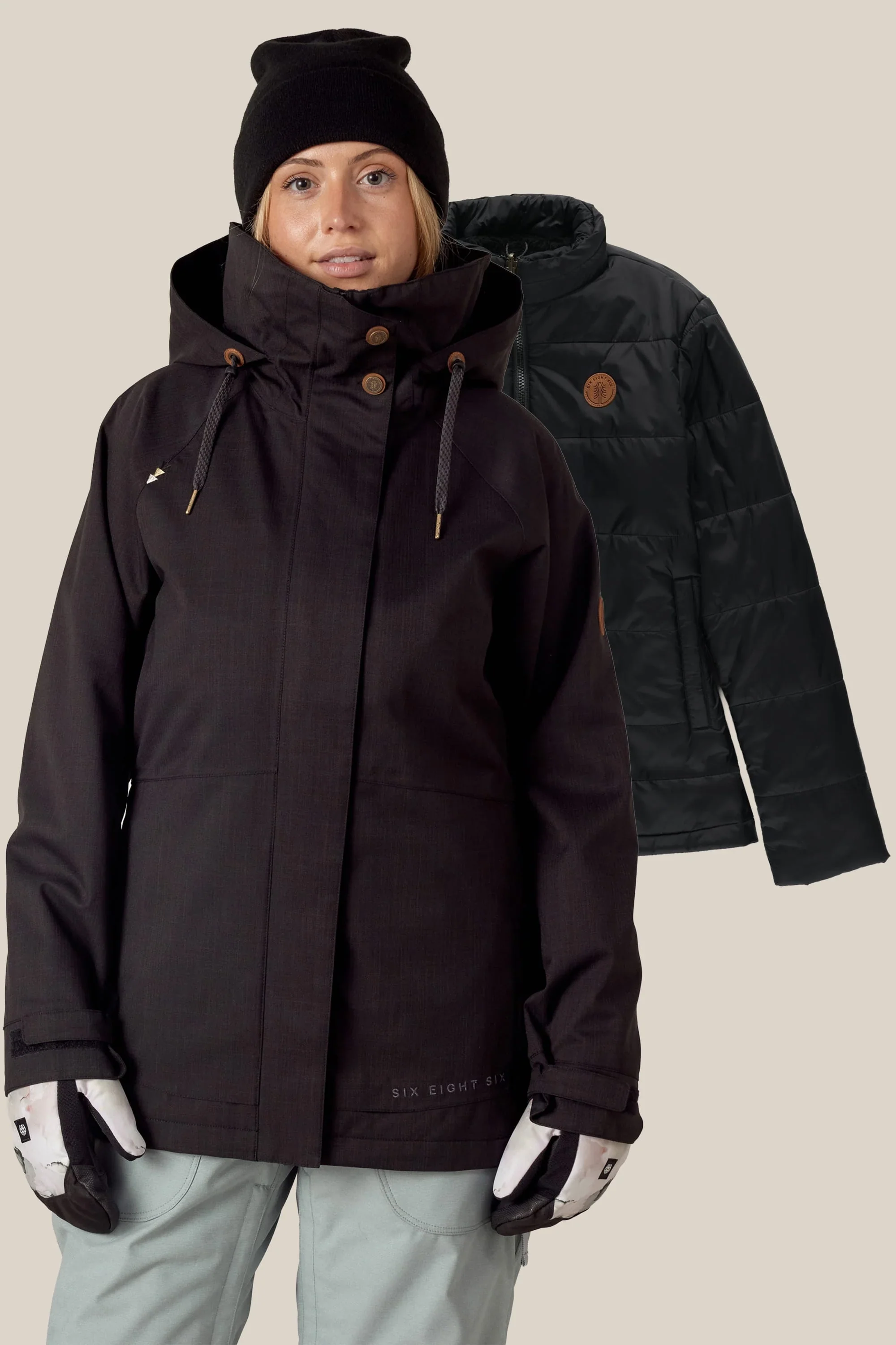 686 WOMEN'S SMARTY SPELLBOUND 3-IN-1 JACKET 2026 - Image 2