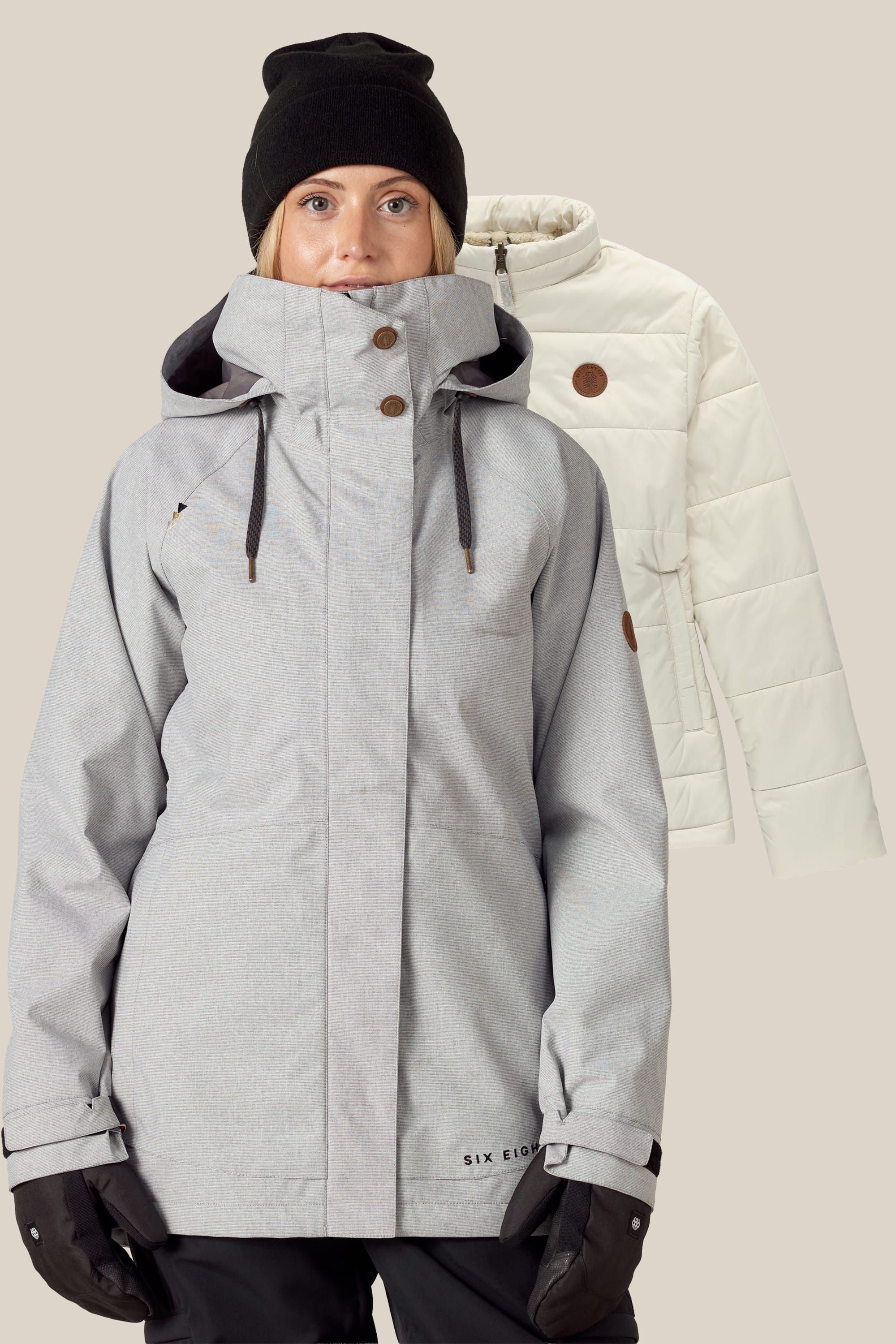686 WOMEN'S SMARTY SPELLBOUND 3-IN-1 JACKET 2026 - Image 3